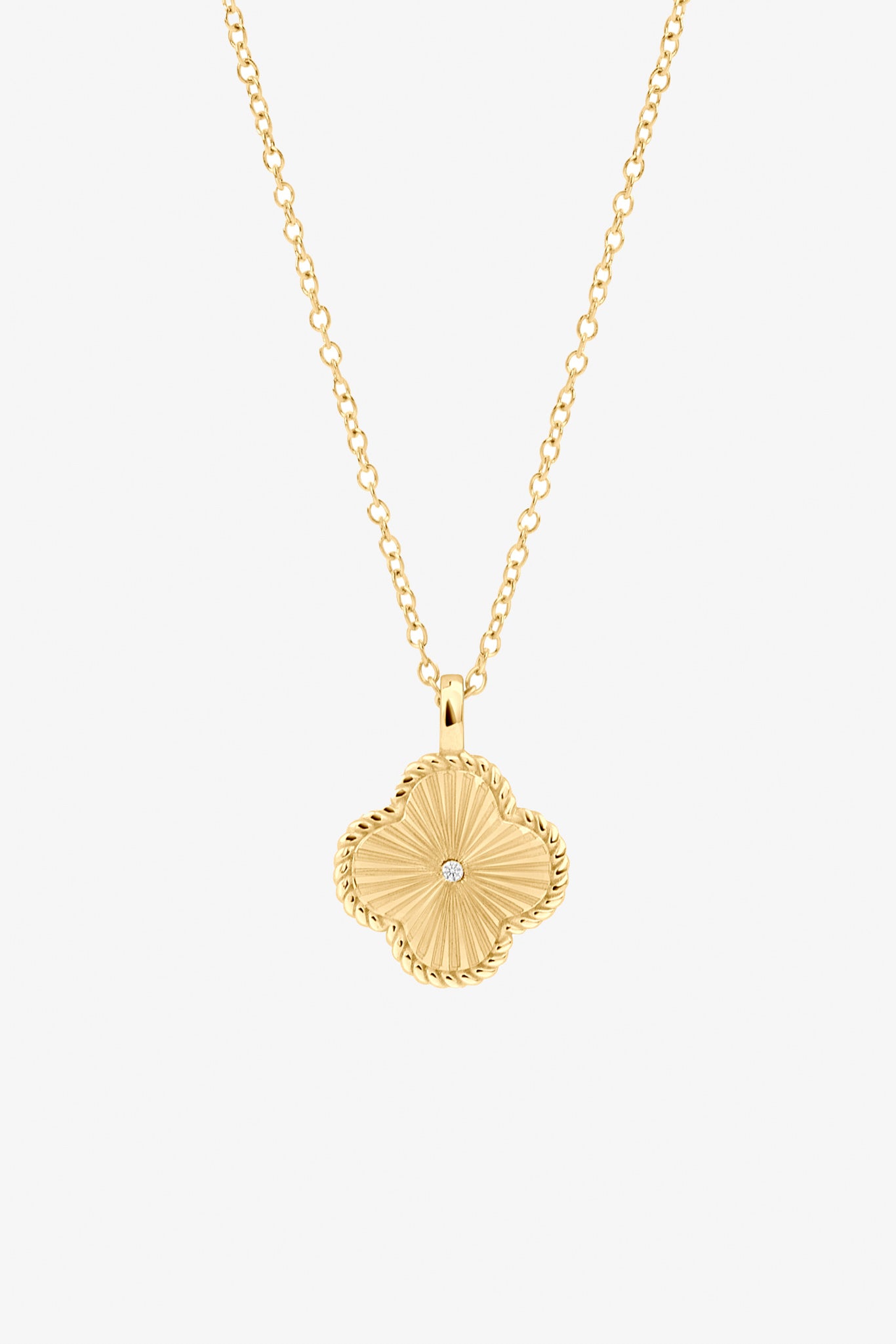 Elegant Gold Pendant Necklace | Paula by Mia Bijoux