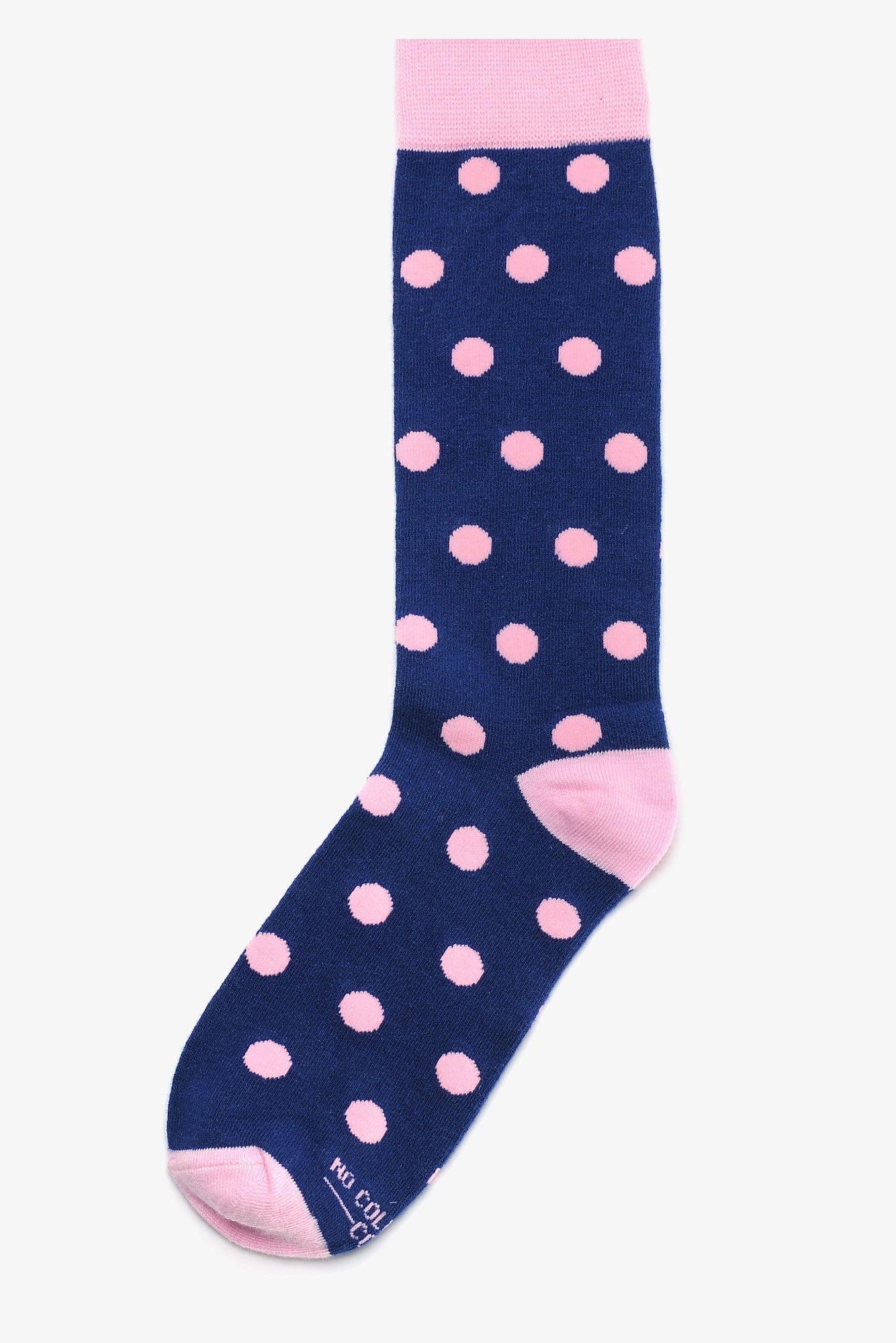 Polka Dot Groomsmen Socks in Sapphire Blue | No Cold Feet