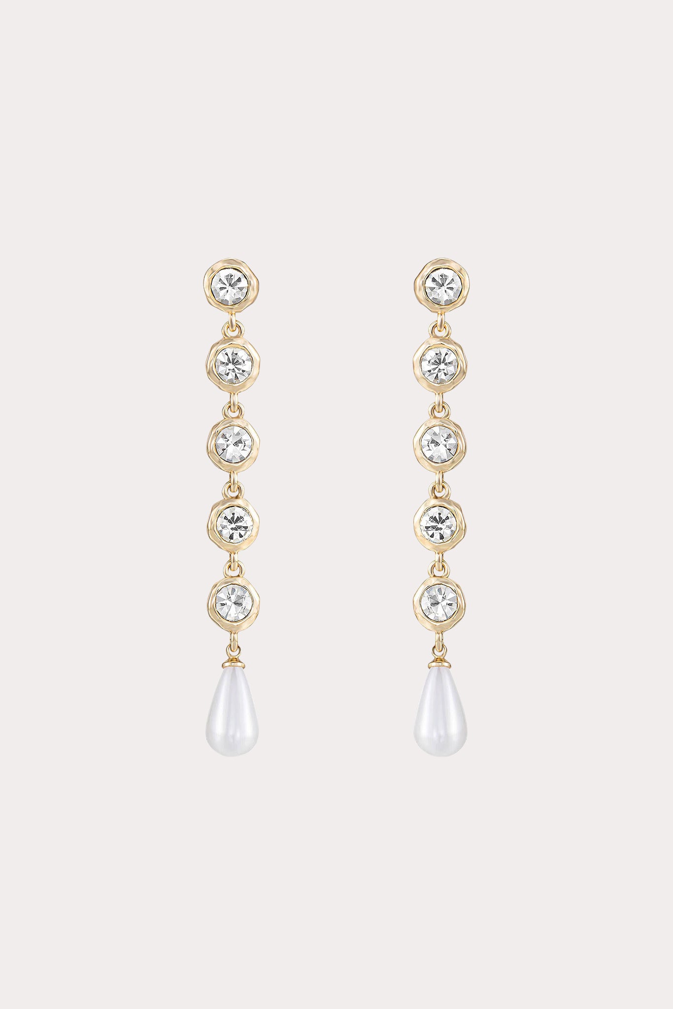 Crystal and Pearl Dangle Earrings for Formal Wear | Ettika
