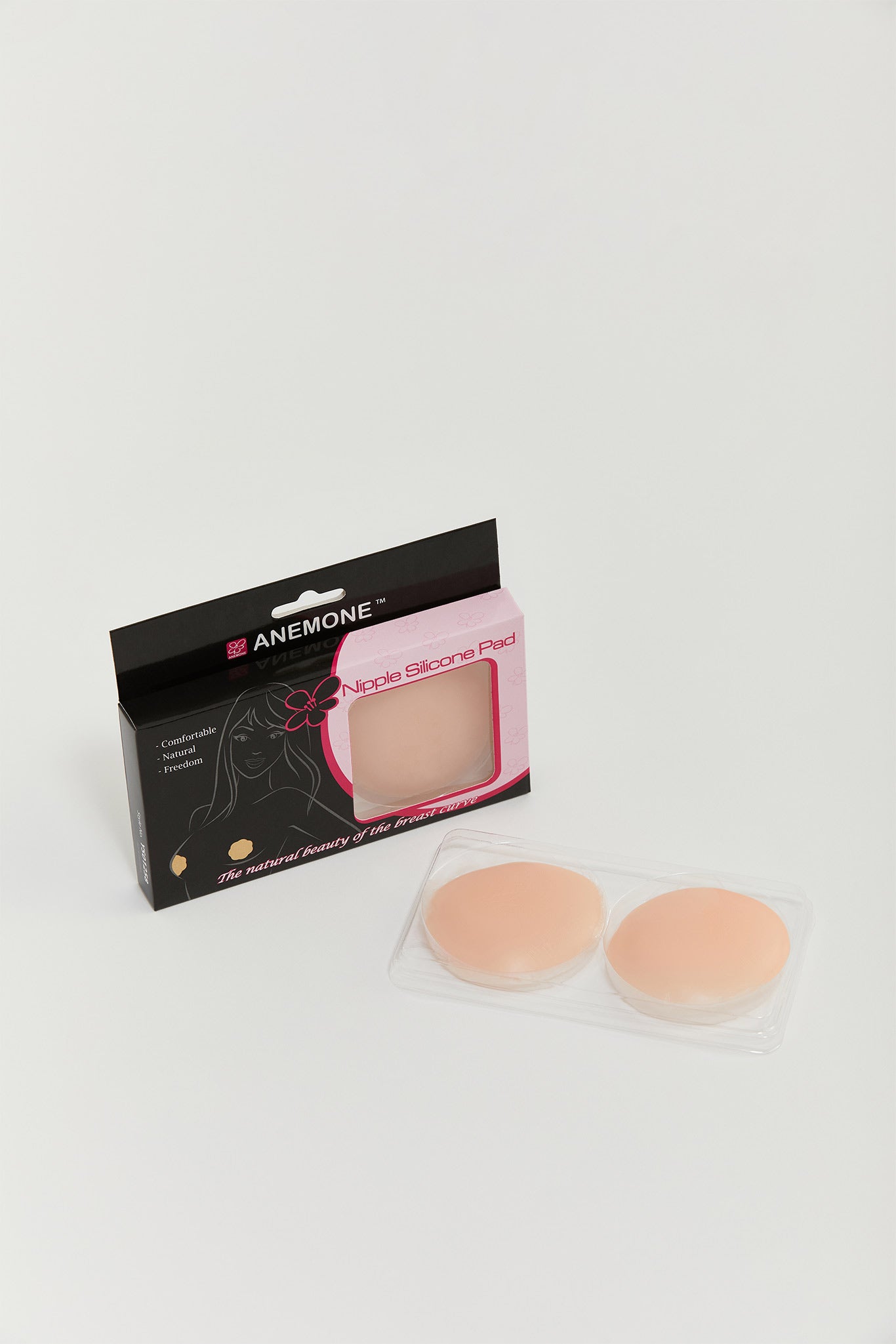 Beige Silicone Pasties for Backless Dresses | Nipple Covers