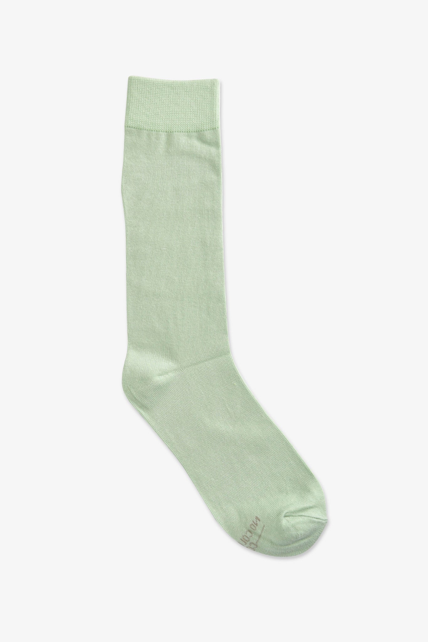 Solid Groomsmen Socks in Pistachio | No Cold Feet