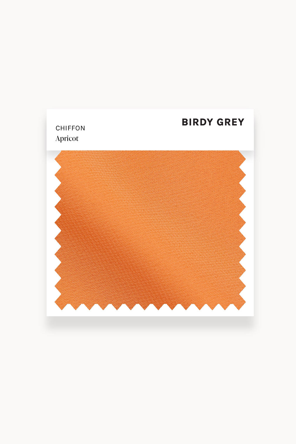 Apricot Chiffon Scarf | Swatch