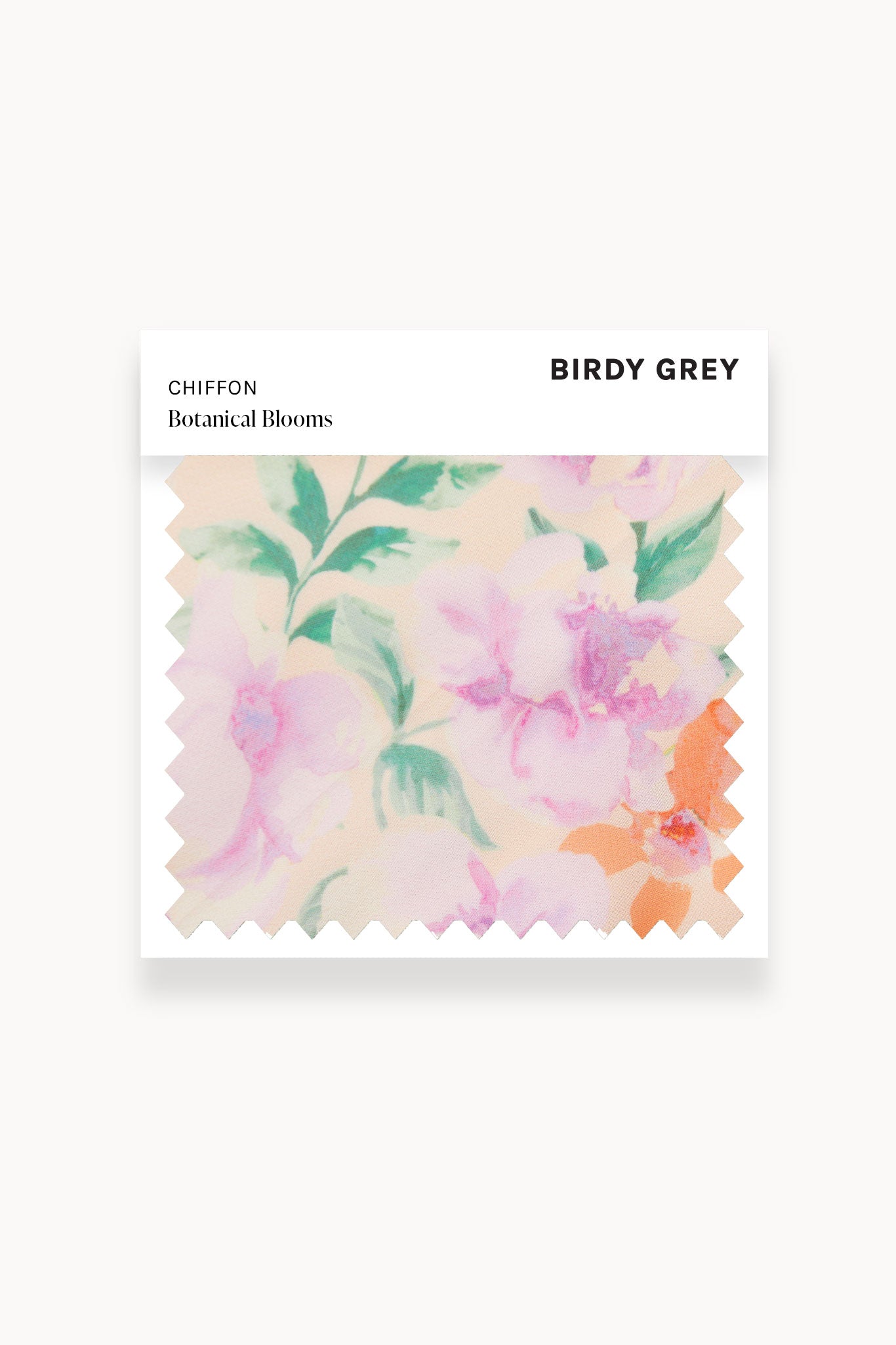 Botanical Blooms Chiffon Scarf | Swatch