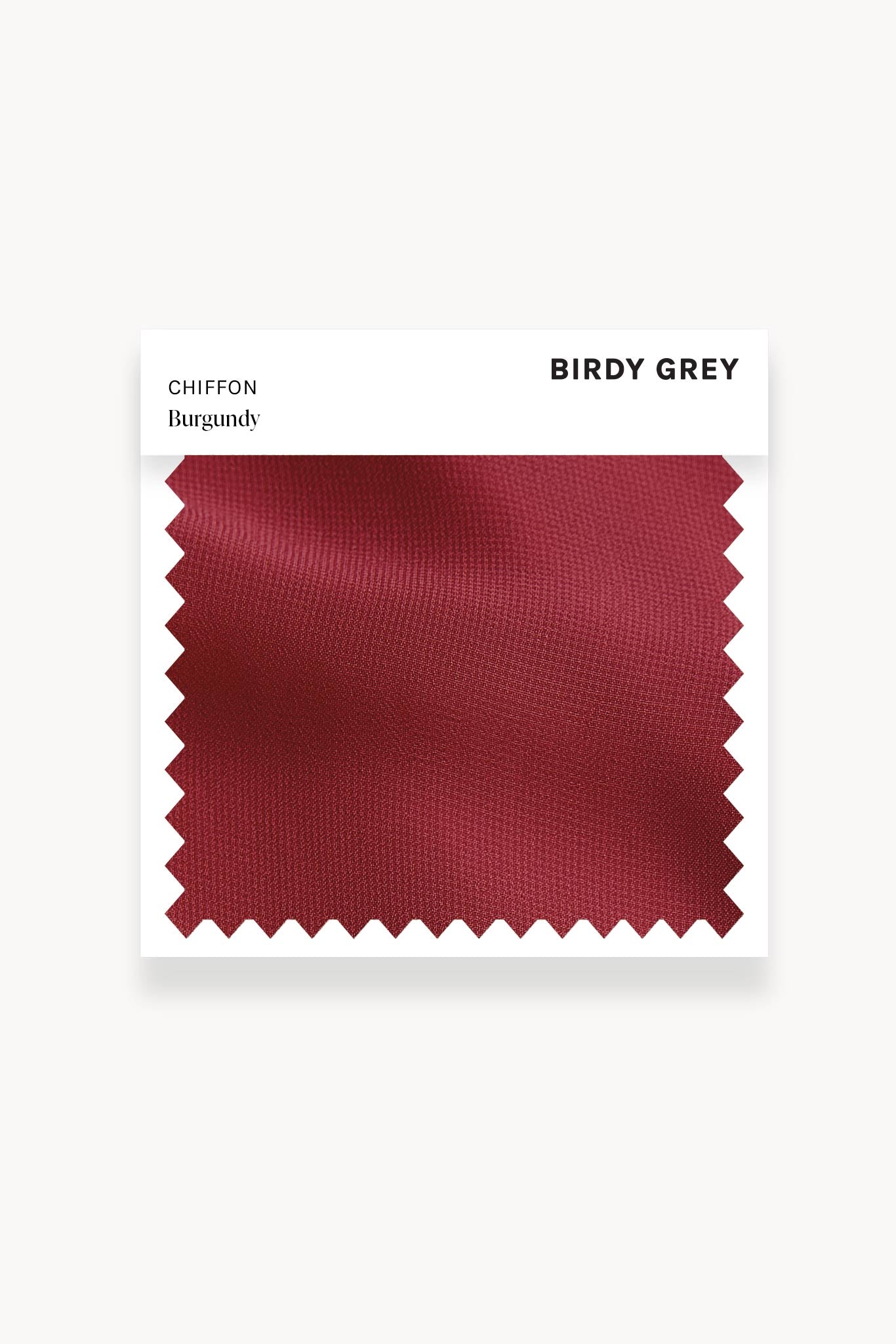 Burgundy Chiffon Scarf | Swatch