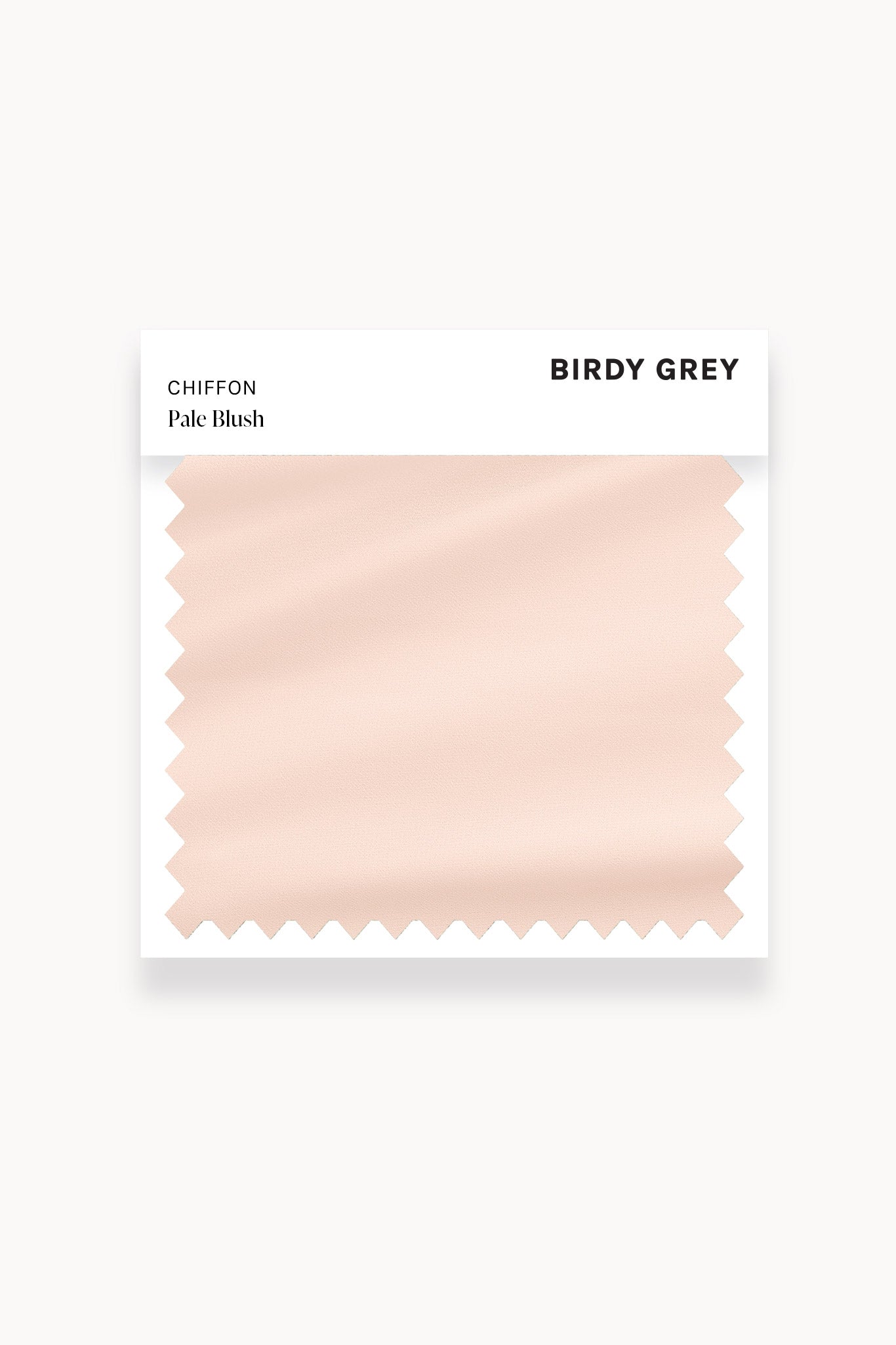 Pale Blush Chiffon Scarf | Swatch