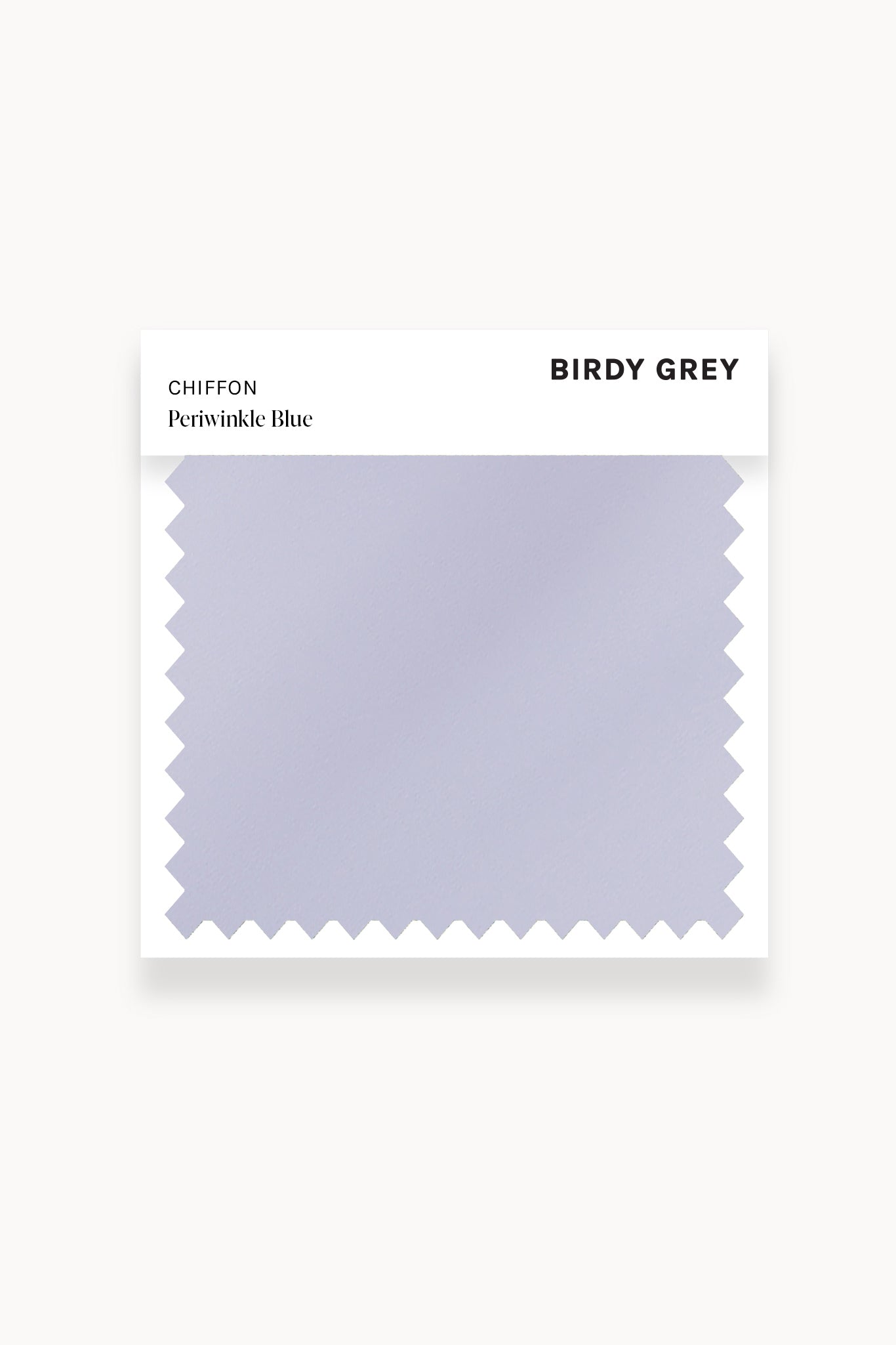 Periwinkle Blue Chiffon Scarf | Swatch