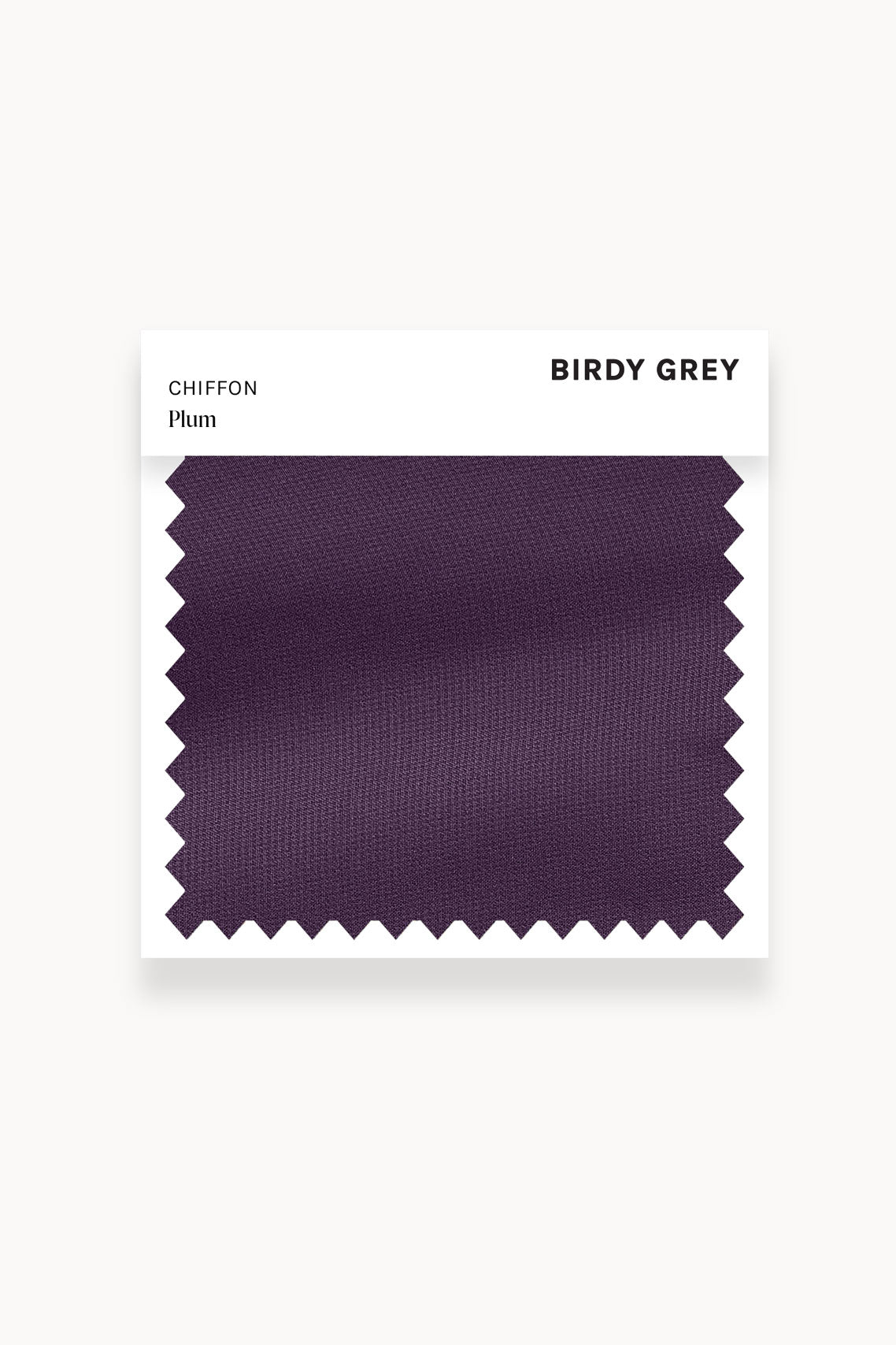 Plum Chiffon Scarf | Swatch