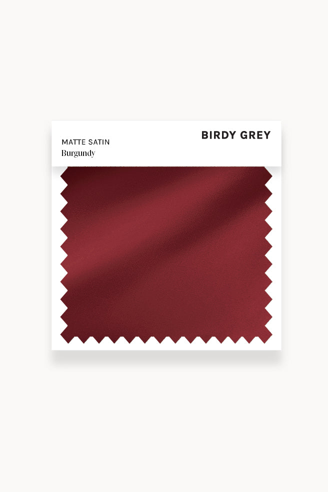 Burgundy Matte Satin Watch | Swatch