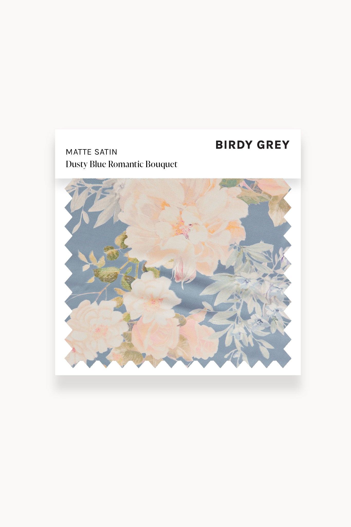 Dusty Blue Romantic Bouquet Matte Satin Watch | Swatch