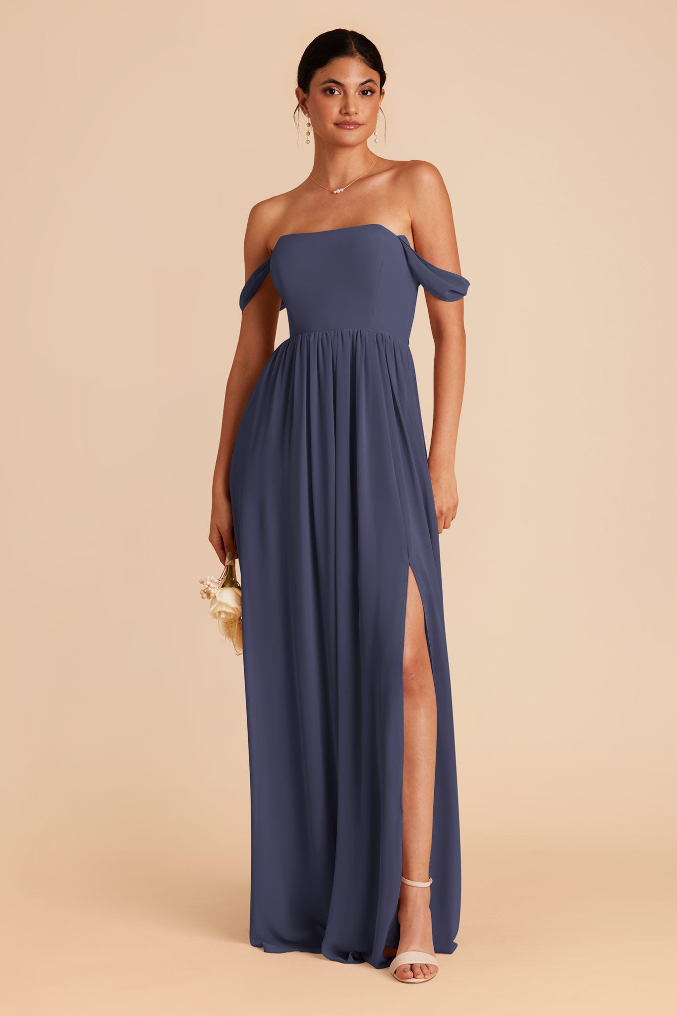 Convertible Dress in Dusk Blue - 3 Ways to Wear | August