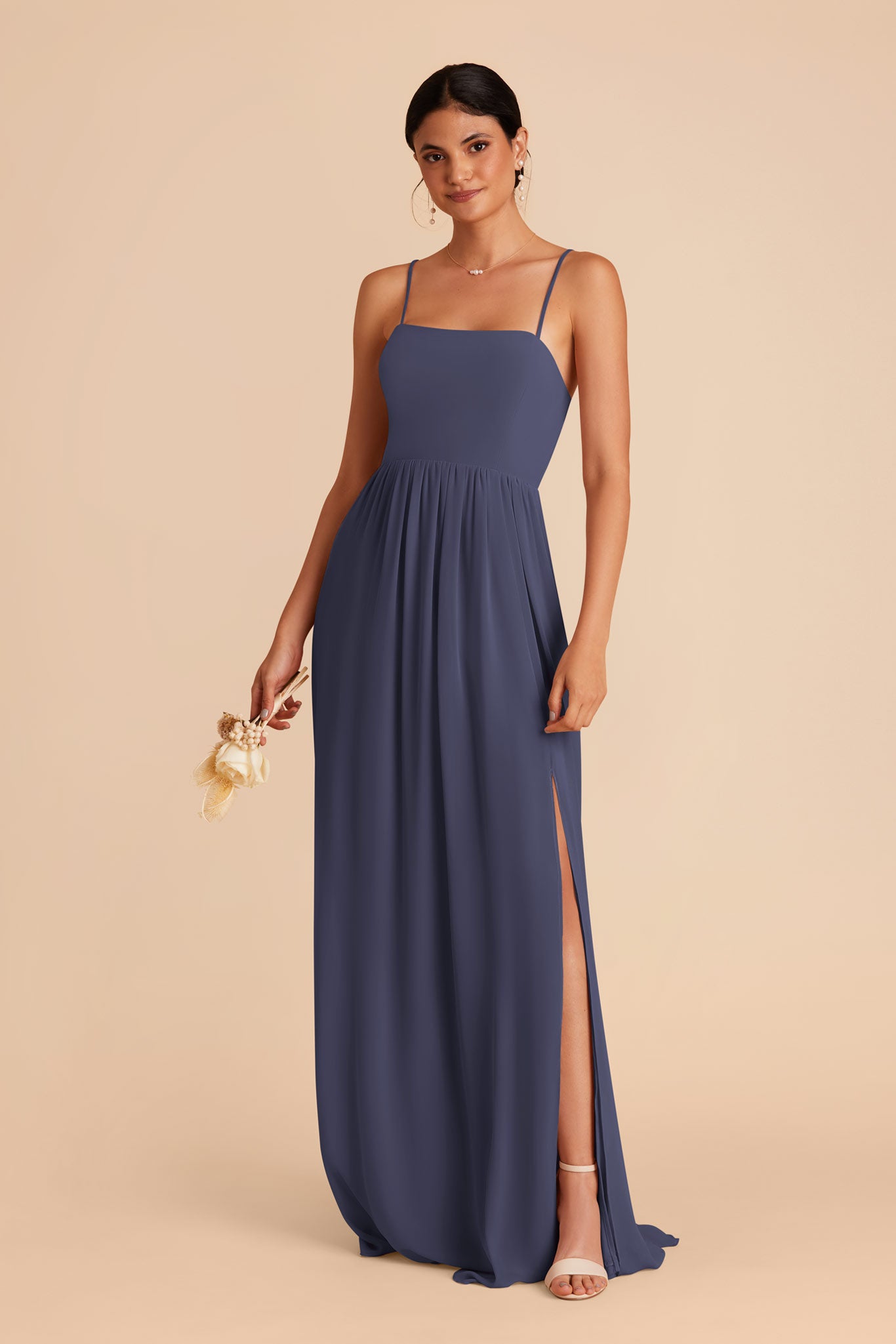 Convertible Dress in Dusk Blue - 3 Ways to Wear | August