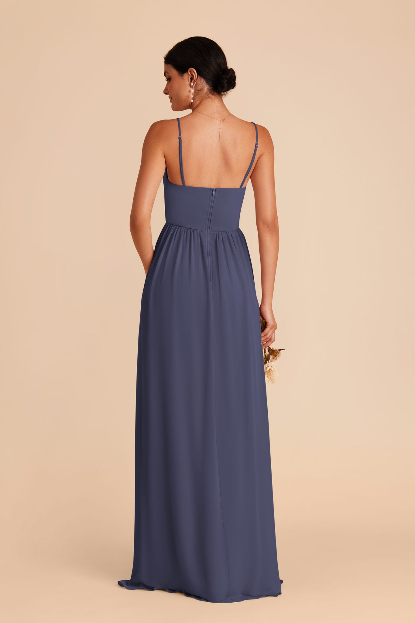 Convertible Dress in Dusk Blue - 3 Ways to Wear | August