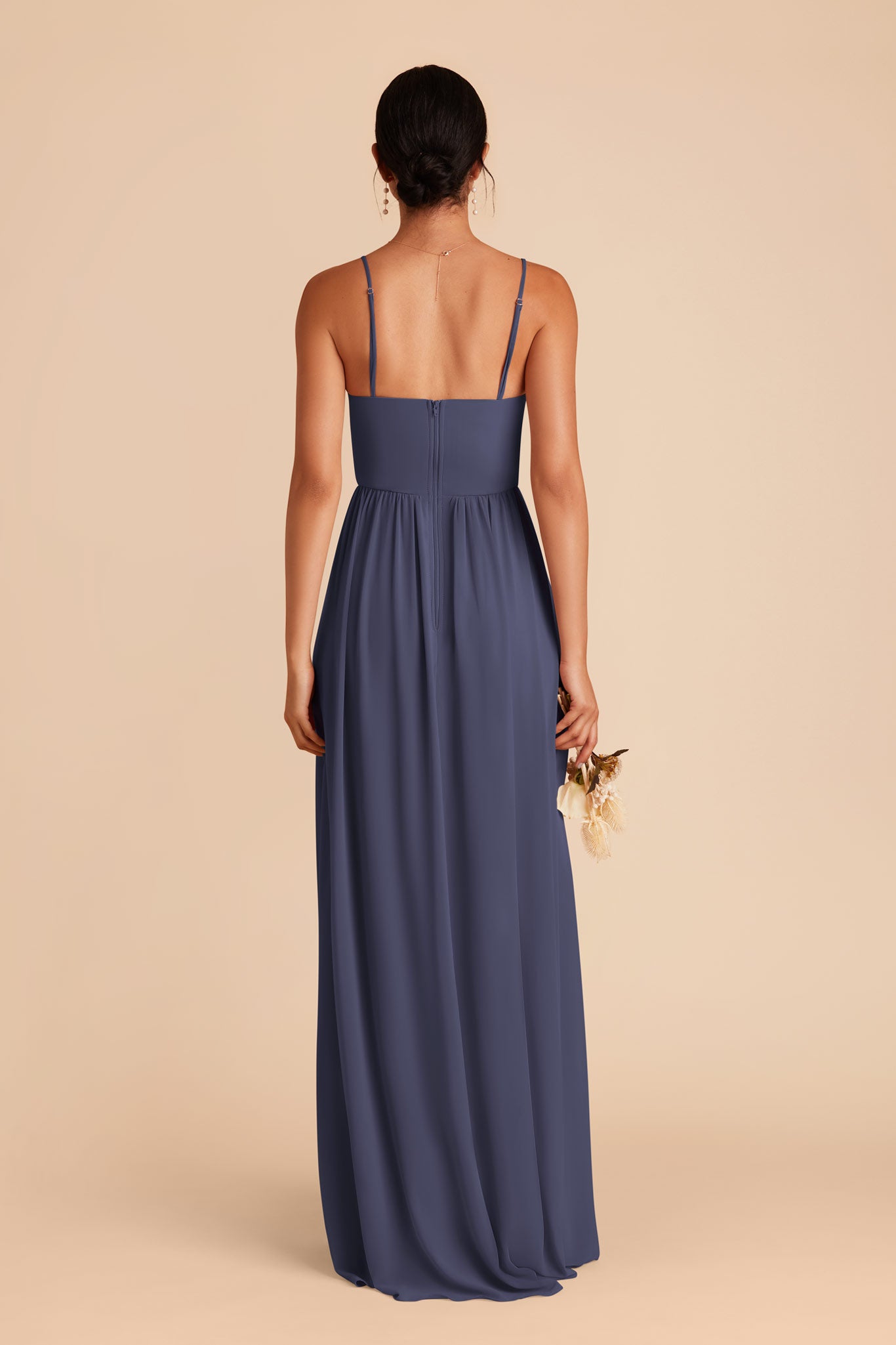 Convertible Dress in Dusk Blue - 3 Ways to Wear | August