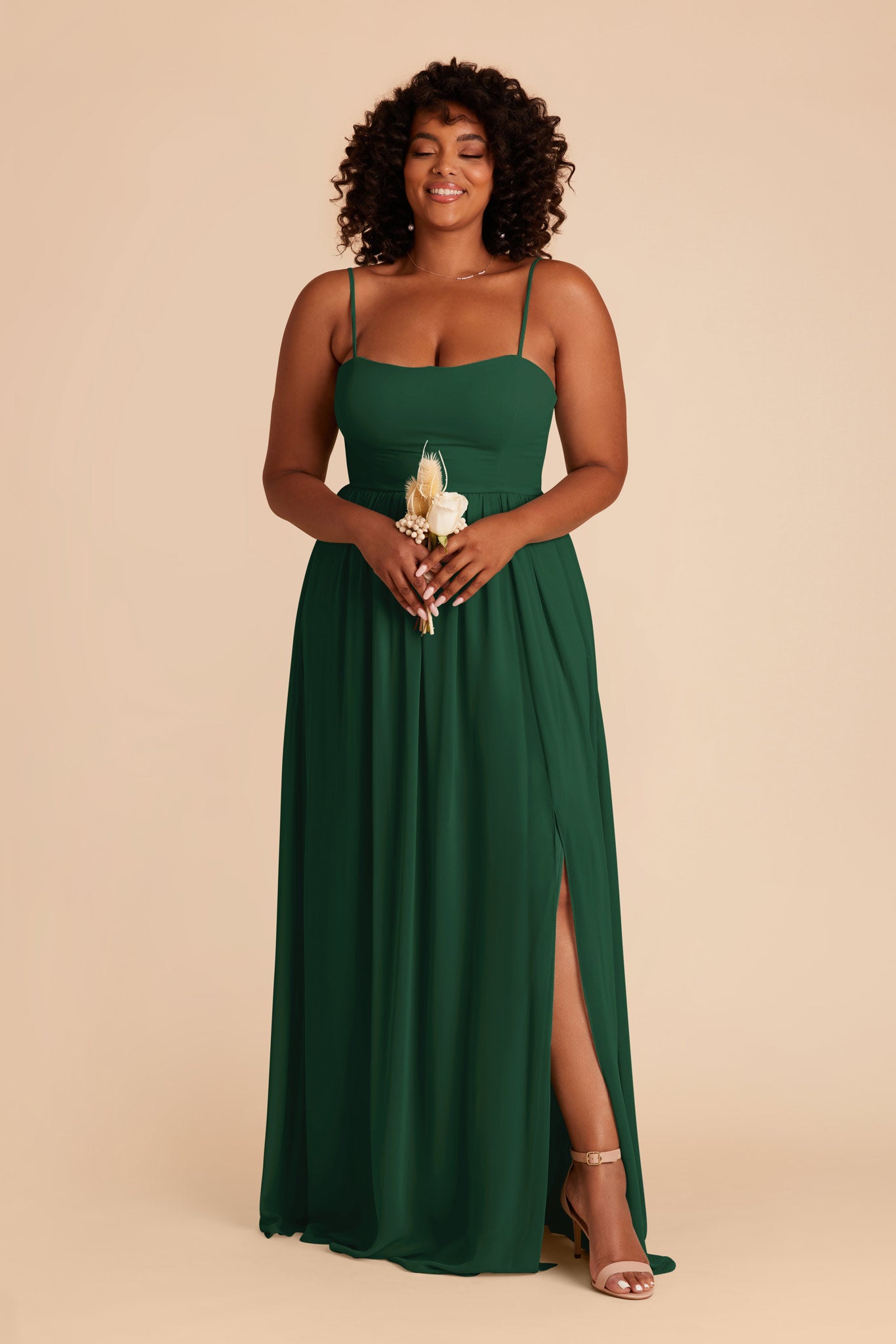 Convertible Dress Worn 3 Ways | August Forest Green