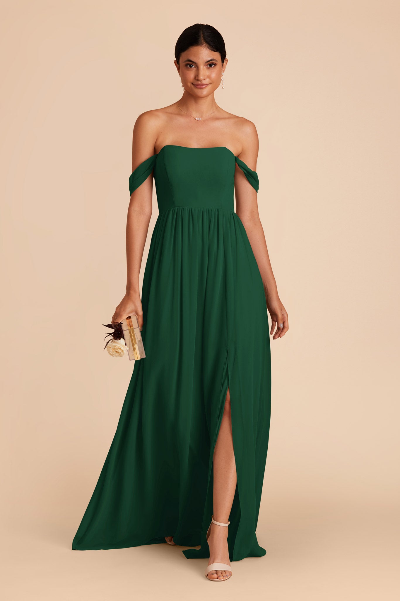 Convertible Dress Worn 3 Ways | August Forest Green