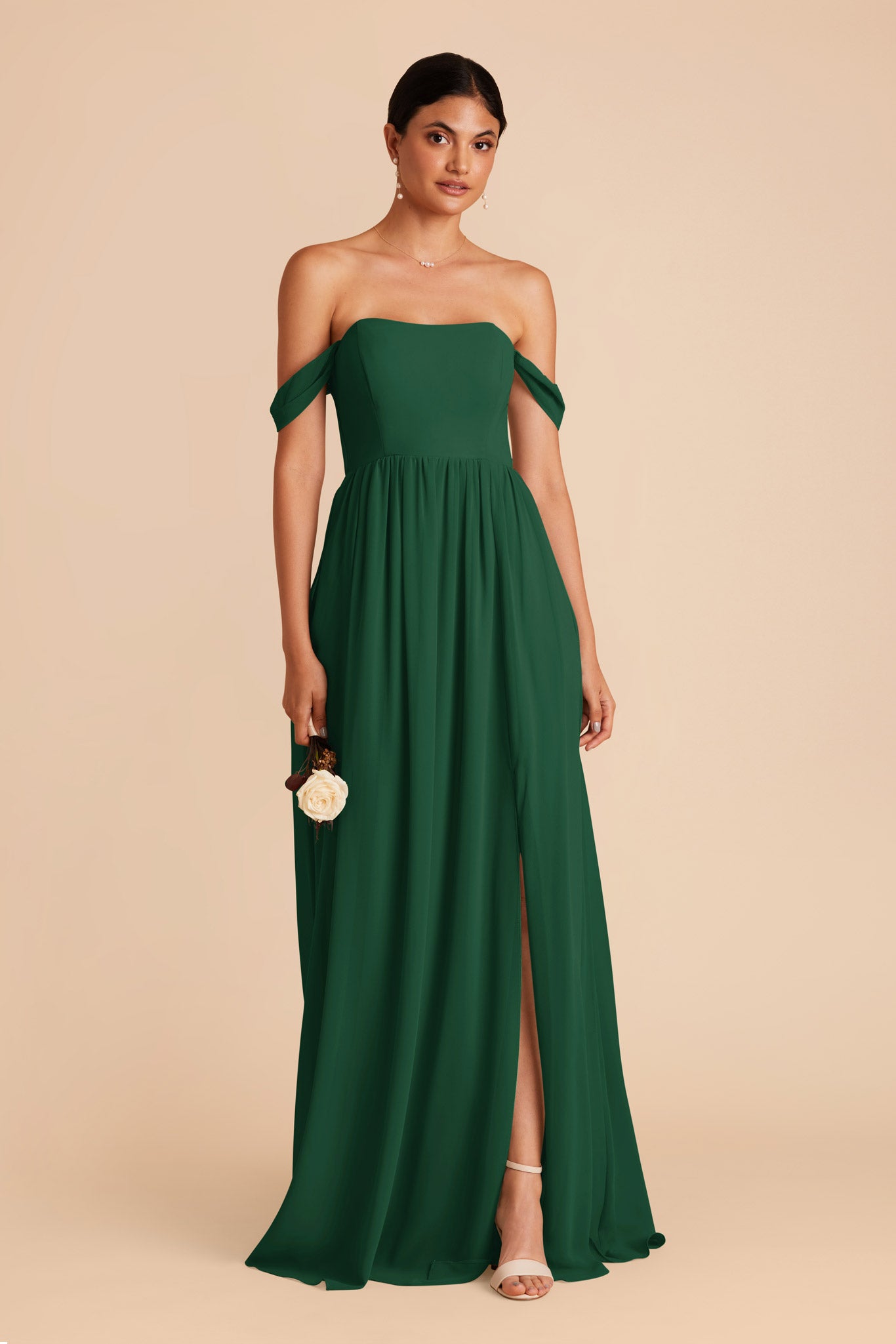 Convertible Dress Worn 3 Ways | August Forest Green
