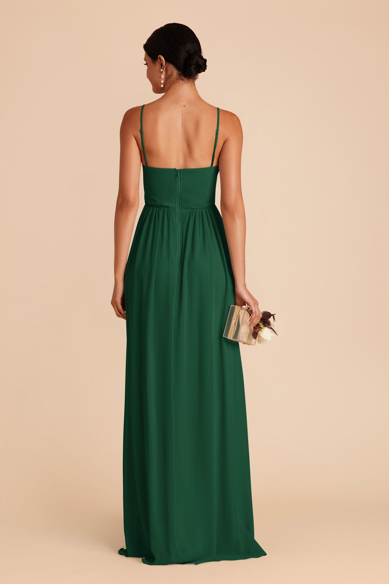 Convertible Dress Worn 3 Ways | August Forest Green
