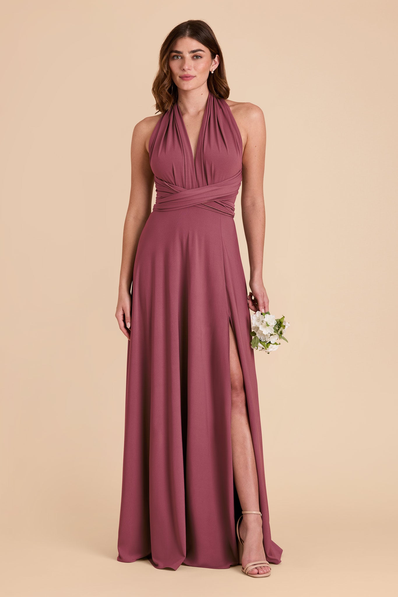 Convertible Knit Dress with 16 Ways to Wear | Willow Luxe Rosewood
