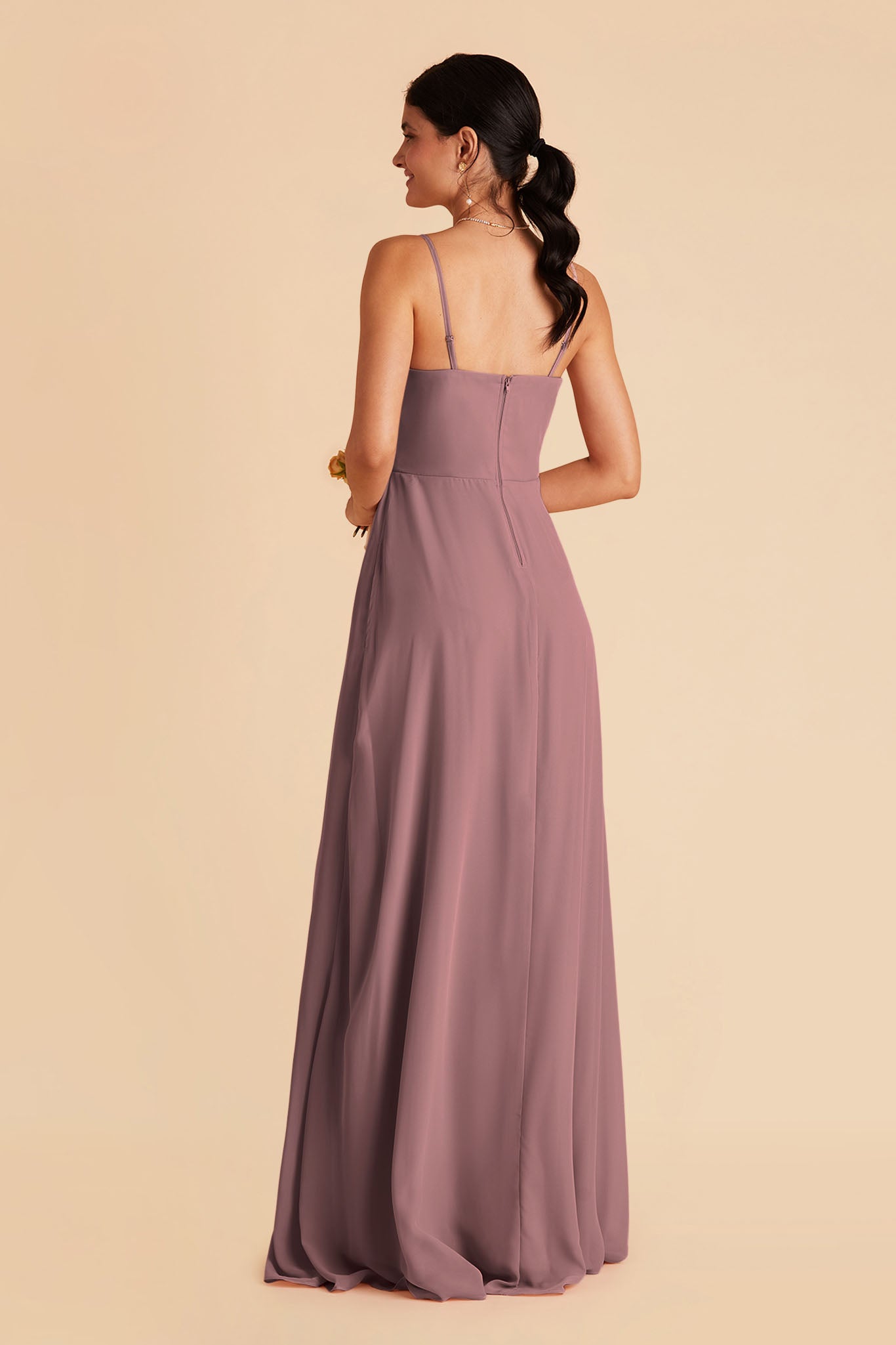 Convertible Chiffon Bridesmaid Dress with Ruffled Skirt | Winnie