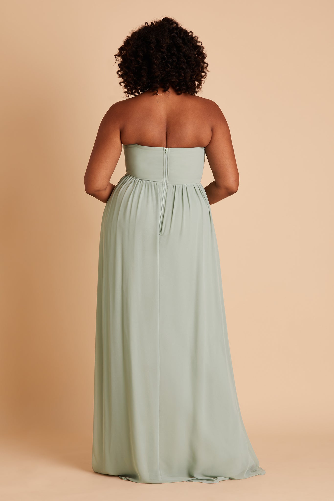 Convertible Sage Dress Worn 3 Ways | August