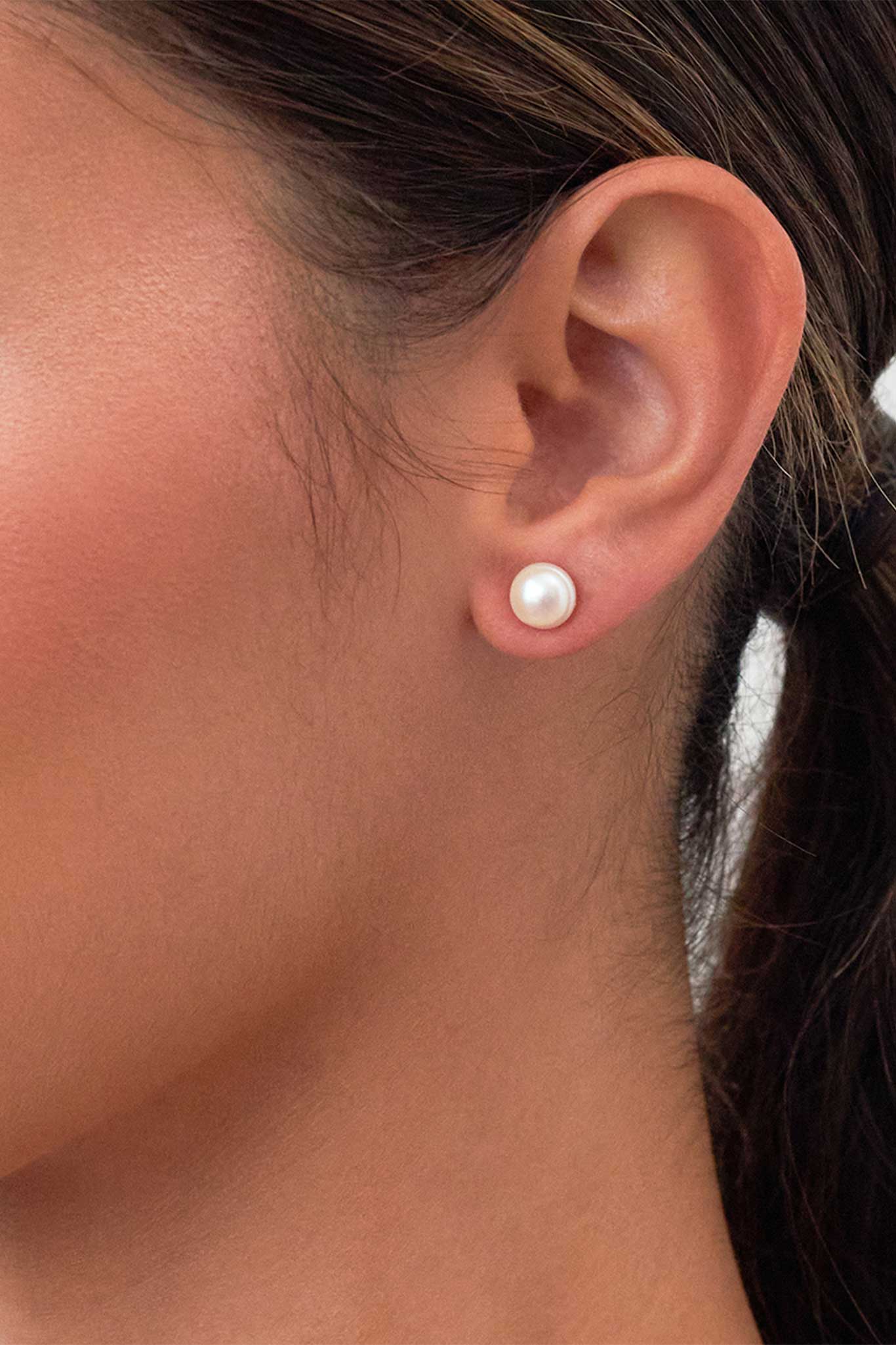 Freshwater Pearl Stud Earrings for Women | Bleeker Pearl