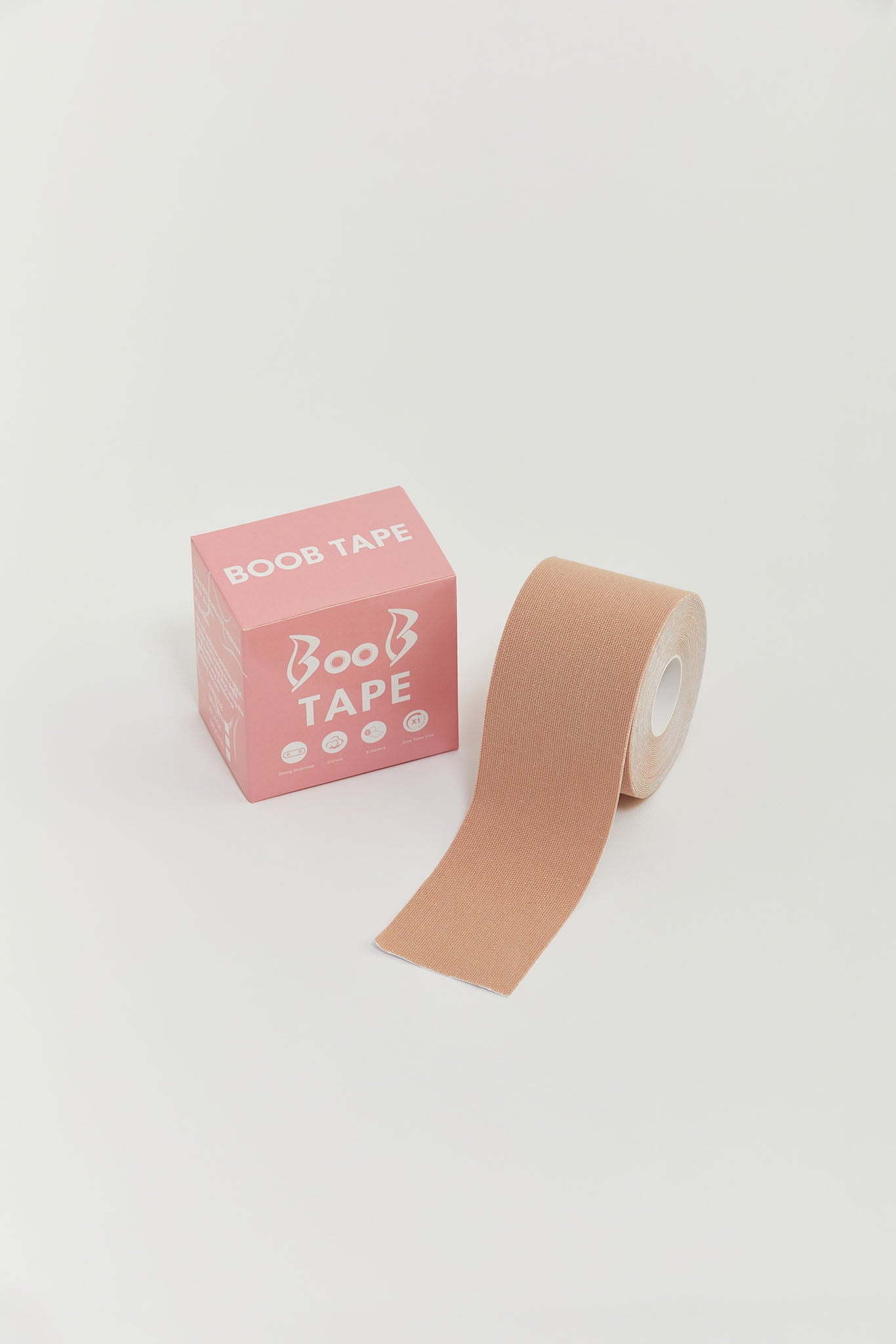 Beige Body Tape for Lifting & Support | Silicone Adhesive Boob Tape